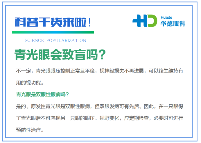 世界青光眼周丨青光眼·早發現·早